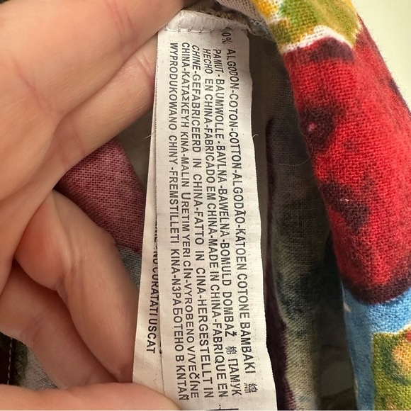 Zara Tianzhien Women’s Tunic Size XXL Cotton Artsy Art To Wear Dopamine Eclectic - Picture 9 of 13